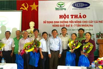 Dinh dưỡng cây trồng Tiến Nông - Bước tiến mới trong việc trồng và chăm sóc cây cà phê tại Tây Nguyên